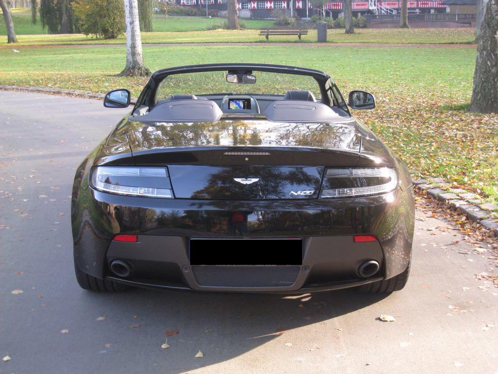 Left hand drive ASTON MARTIN VANTAGE N430 ROADSTER UK REG